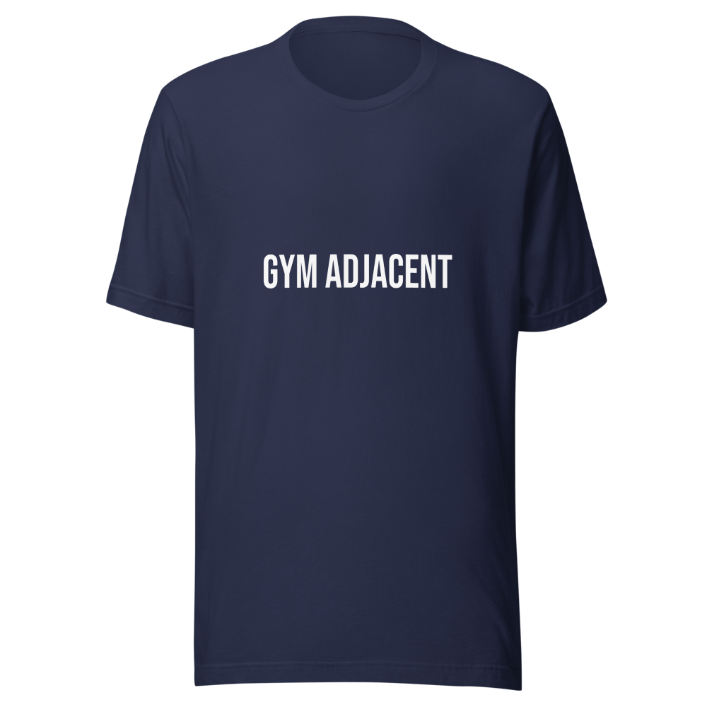 Gym Adjacent Tee - Navy
