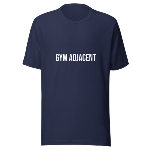Gym Adjacent Tee - Navy