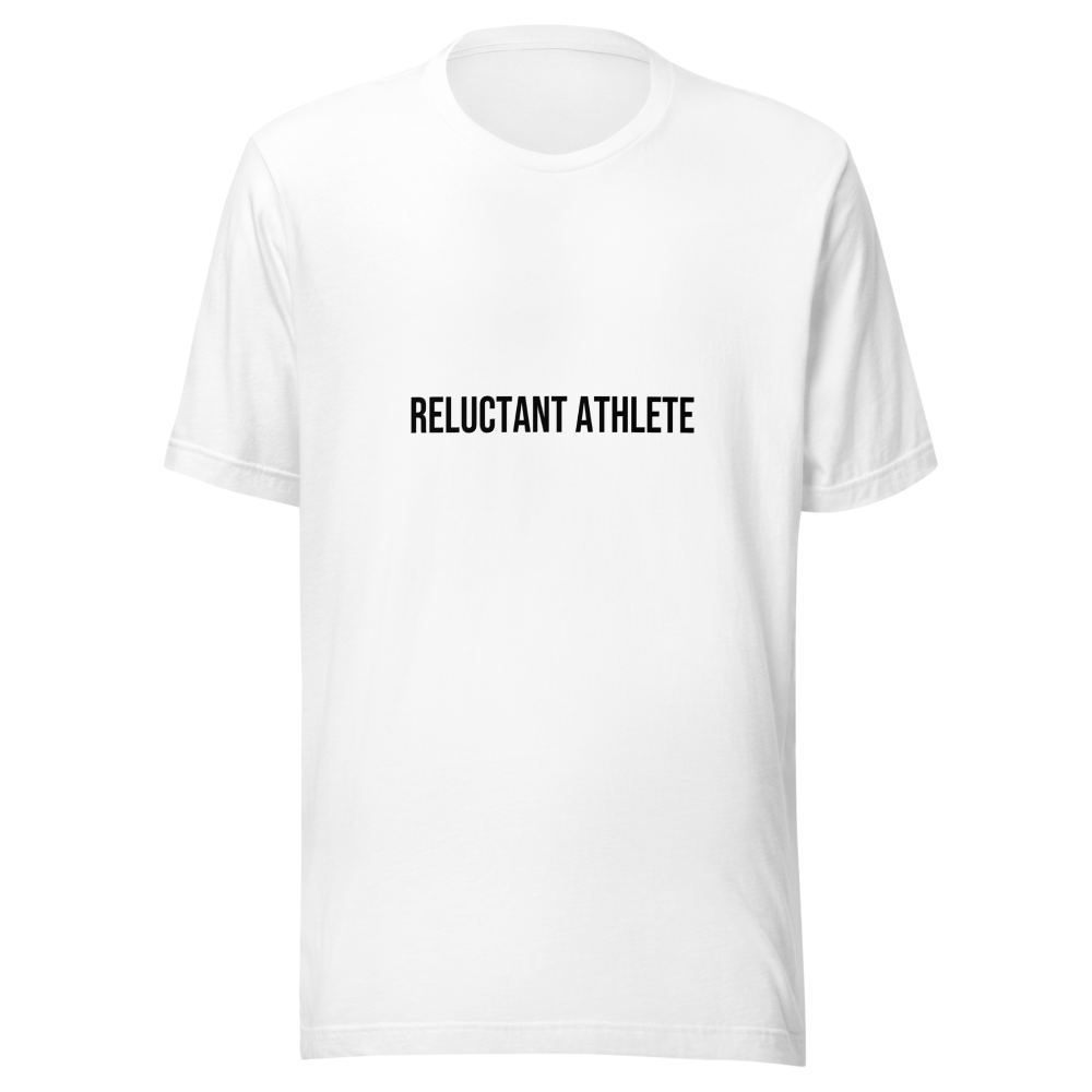 Reluctant Athlete Tee - Ash
